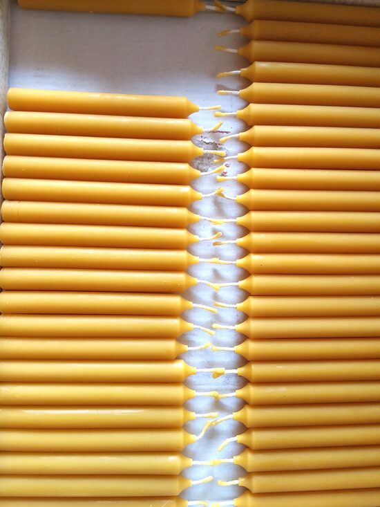 Ziemassvētku eglītes sveces - 10gab.