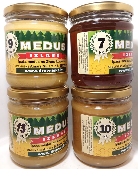 Izlase Nr. 7, 9, 10, 13 komplekts -4x500g