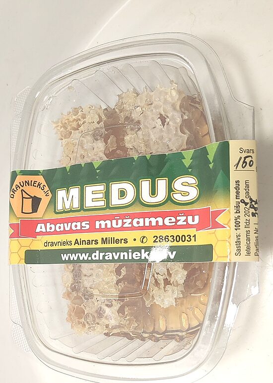 Abavas mūžamežu -šūnu medus gabaliņi (2 vai vairāk)