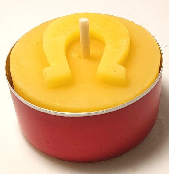 Tējassvece "Laimes Pakavs 2"  -Jaunums