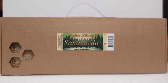 Šūnu medus rāmītis -nedaudz iespiesta šūna