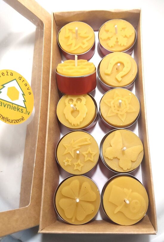 Tējassveču komplekts 10gab.