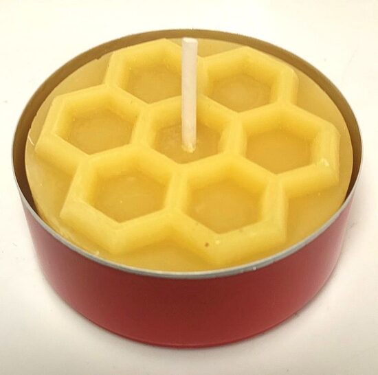 XL tējassvece "Bišu šūna" -Jaunums