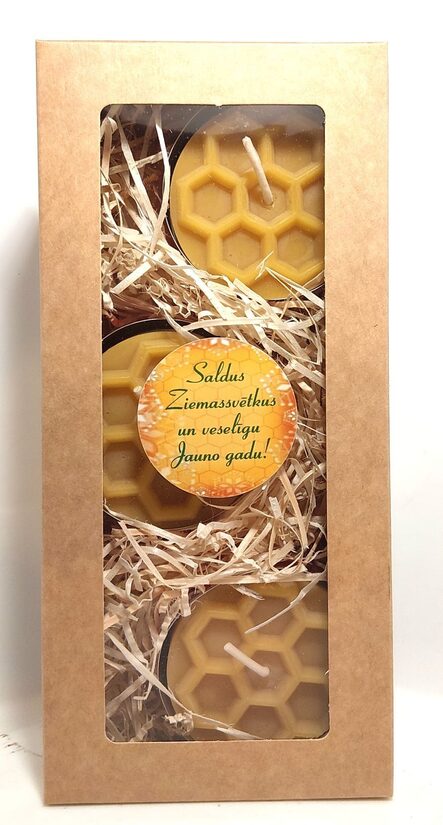 Nr.3 -XL tējassveču komplekts 