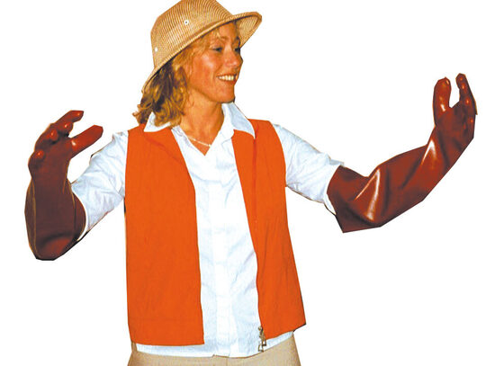 Gumijas cimdi, profesionālie